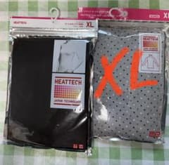 ユニクロUNIQLO ヒートテック　タートルネックT(長袖) XL 2枚セットのサムネイル