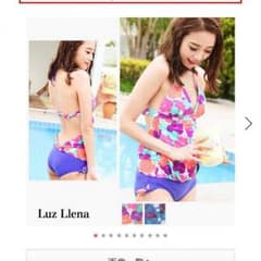 花柄水着のサムネイル