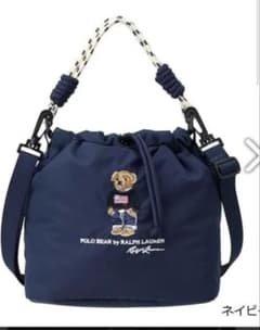 POLO RALPH LAUREN ポロベア ショルダーバッグ ネイビー - メルカリ