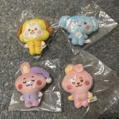BTS BT21 ぬいぐるみ マスコット 4点セット - メルカリ