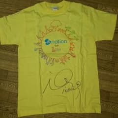ICONIQ 直筆サイン入りTシャツ  a-nation2011のサムネイル