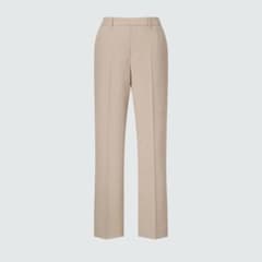 ユニクロ 感動パンツBEIGE ストレート Lのサムネイル