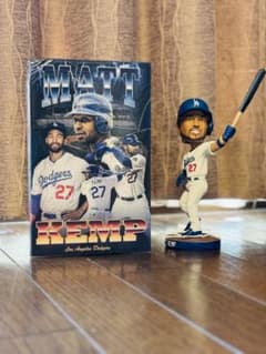 ドジャース　MATT KEMP ボブルヘッドのサムネイル