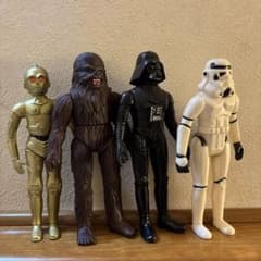 旧タカラ スターウォーズ ソフビ ダースベイダー 1978 - メルカリ