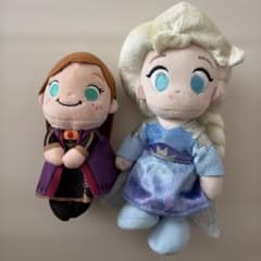 nuiMOs アナ エルサ ぬいぐるみセット Disney ディズニーストア - メルカリ