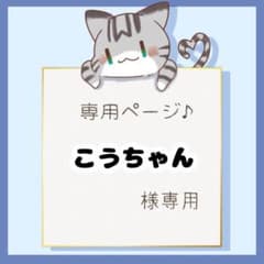 こうちゃん様専用ページのサムネイル