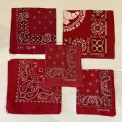 70s 80s FAST COLOR ビンテージ バンダナ まとめ売り USA - メルカリ