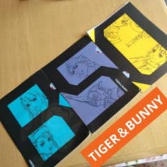 [TIGER & BUNNY] 이치 반 쿠지 클리어 파일 3 종 / 카리나 / 블루 로즈