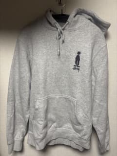 Stussy グレー シャドーマン Sサイズフーディーのサムネイル
