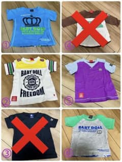 モカ様専用　BABYDOLL ベビードール チャンピオンTシャツのサムネイル