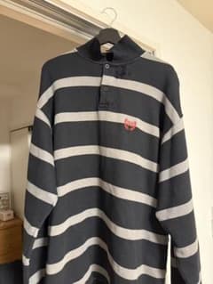 BALENCIAGA ボーダー ポロシャツ 長袖 BALENCIAGA ボーダー ポロシャツ 長袖 - メルカリ