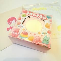 MoMo スタジオ クッキー入りフルーツゼリー ピーチゼリースクイーズ