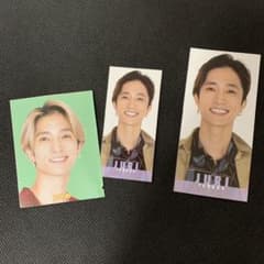 SixTONES 田中樹　Myojo ポポロ6月号 デタカ スマイルカード 厚紙のサムネイル