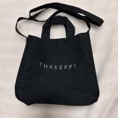 THREEPPY 2-way Shoulder Bag, Black