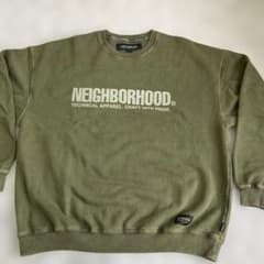 NEIGHBORHOOD オリーブグリーン スウェット - メルカリ