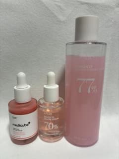 medicube & Anua ピーチ70セラム &77トナー　3点セットのサムネイル