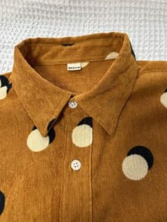 総柄シャツ　長袖のサムネイル