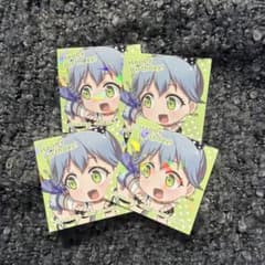バンドリ ロック 朝日六花 バースデー ステッカー ゲーマーズ