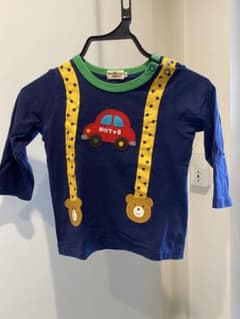 Hot Biscuits 車刺繍 Tシャツ 90のサムネイル