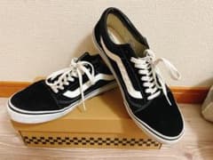 【値下げ！早い者勝ち】バンズ オールド スクール ブラック ホワイトのサムネイル