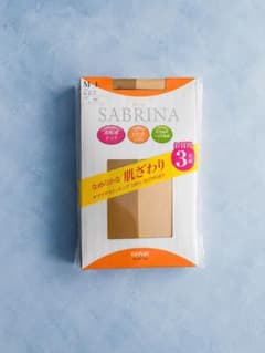 超お得　GUNZE SABRINA ストッキング 3足組 M-Lサイズのサムネイル