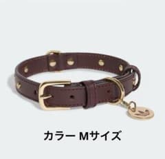 【新品未使用】adidas オリジナルス ペットカラー バーガンディー Mサイズのサムネイル