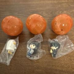 銀魂 つまんでつなげてマスコット2 桂 土方 エリザベス 3点セットのサムネイル