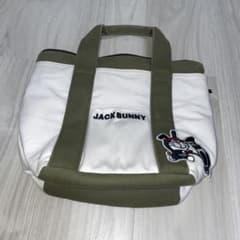 JACK BUNNY カートバッグ ホワイト/オリーブ - メルカリ