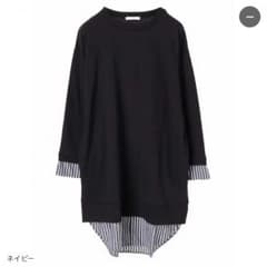 グリーンパークス 重ね着風 ワンピースのサムネイル