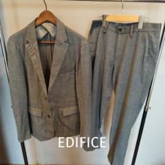 EDIFICE セットアップ グレー - メルカリ