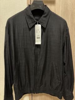 試着のみ　サイズ1 COMOLI / ウールシルクスイングトップ COMOLI / ウールシルク スイングトップ (Navy) | twelve