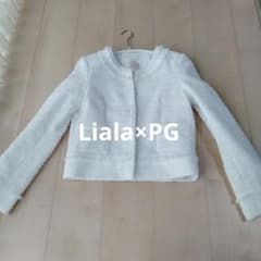 Liala✕PG　ジャケット　ツイードセレモニースーツ　白のサムネイル