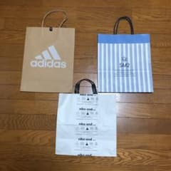 アディダス ニコアンド サマンサモスモス 紙袋 ショップ袋 まとめ売り
