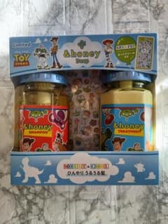 【新品】&honey トイ・ストーリー 限定ペアセット シャンプー＆トリートメンのサムネイル