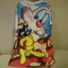 ディズニー ロジャーラビット総柄Ｔシャツのサムネイル