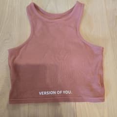 VERSION OF YOU. タンクトップ　Mサイズ　２度着用 VERSION OF YOU. タンクトップ Mサイズ 2度着用 - メルカリ