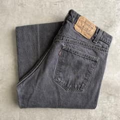 神サイズ 80s Levis 505 先染め ブラック USA製 W34 L30 - メルカリ