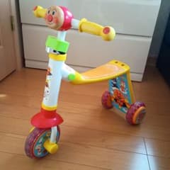 JOYPALETTE アンパンマン かんたんチェンジ 2WAYスクーター説明書付