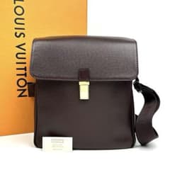 鑑定済極美品 ルイヴィトンタイガグリゴリ2wayビジネスバッグショルダーバッグ LOUIS VUITTON（ルイ・ヴィトン） M32622 アントン タイガ