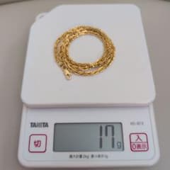 遺品整理 金 ネックレス❗️ K18gf 750 彫刻あり ITALY 遺品整理 金 ネックレス❗️ K18gf 750 彫刻あり ITALY - メルカリ