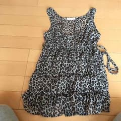 ヒョウ柄 シフォンチュニックのサムネイル