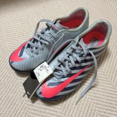 Nike Mercurial サッカーシューズ グレー/ピンク シルバー25cm - メルカリ