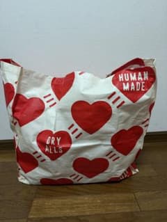 HUMAN MADE ハート型エコバッグ 限定 HUMAN MADE ヒューマンメイド ショッピングバッグ エコバッグ 小