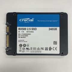 Crucial BX500 2.5インチSATA SSD 240GBのサムネイル