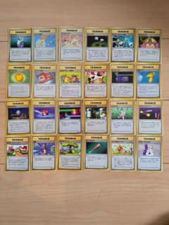 旧裏】ポケモンカード トレーナーズカード 24枚セット - メルカリ