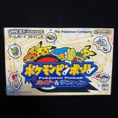 포켓몬 핀볼 루비 & 사파이어 GBA