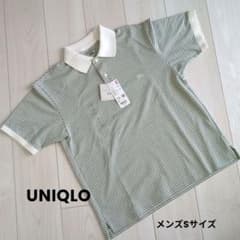 UNIQLO　ドライカノコボーダーポロシャツのサムネイル