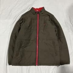 NIKE athletic dept. 中綿ジャケット オリーブ XL - メルカリ