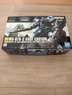 HG 1/144 MS-07B-3 グフカスタム ガンプラのサムネイル
