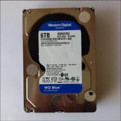 超美品 733時間 CMR方式 WD HDD 6TB WD60EZRZ - メルカリ